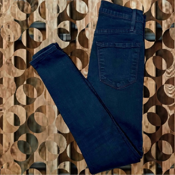 FRAME Denim Black ‘Ali’ High-Rise Skinny Jeans Size 24 ASO Jennie Kim - Picture 16 of 16